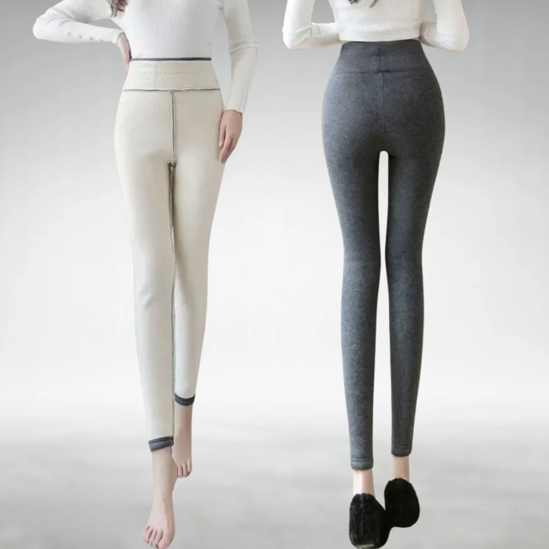 Kalista – Zimowe legginsy z polarową podszewką