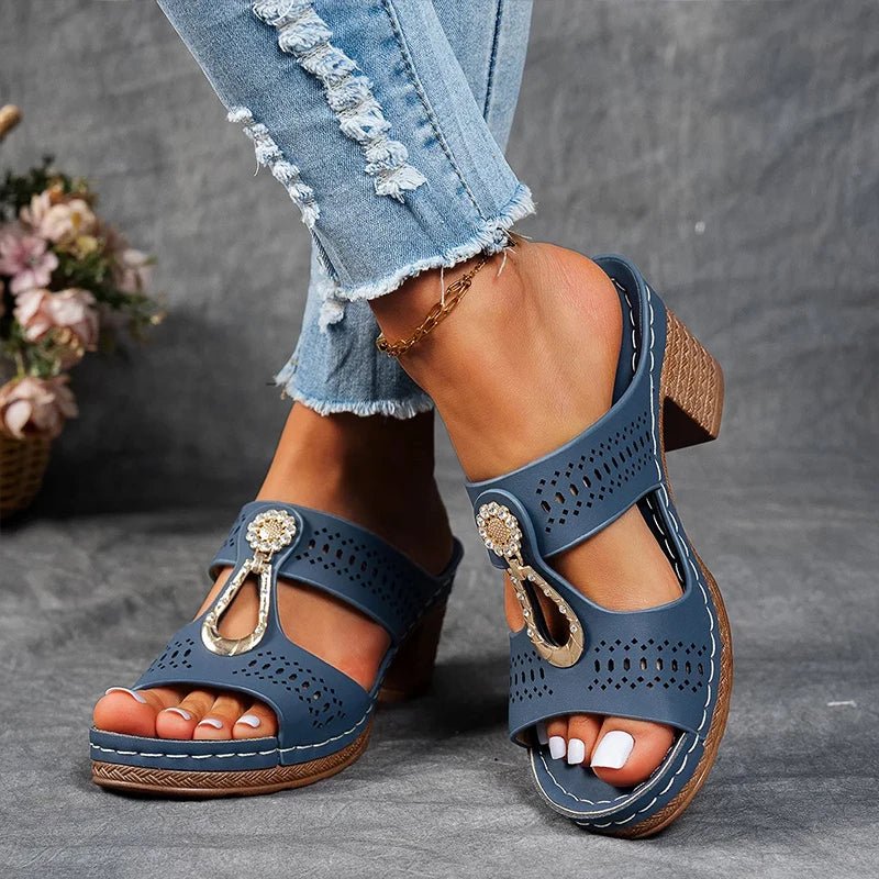 Faith | Eleganckie i Wygodne Sandały Ortopedyczne